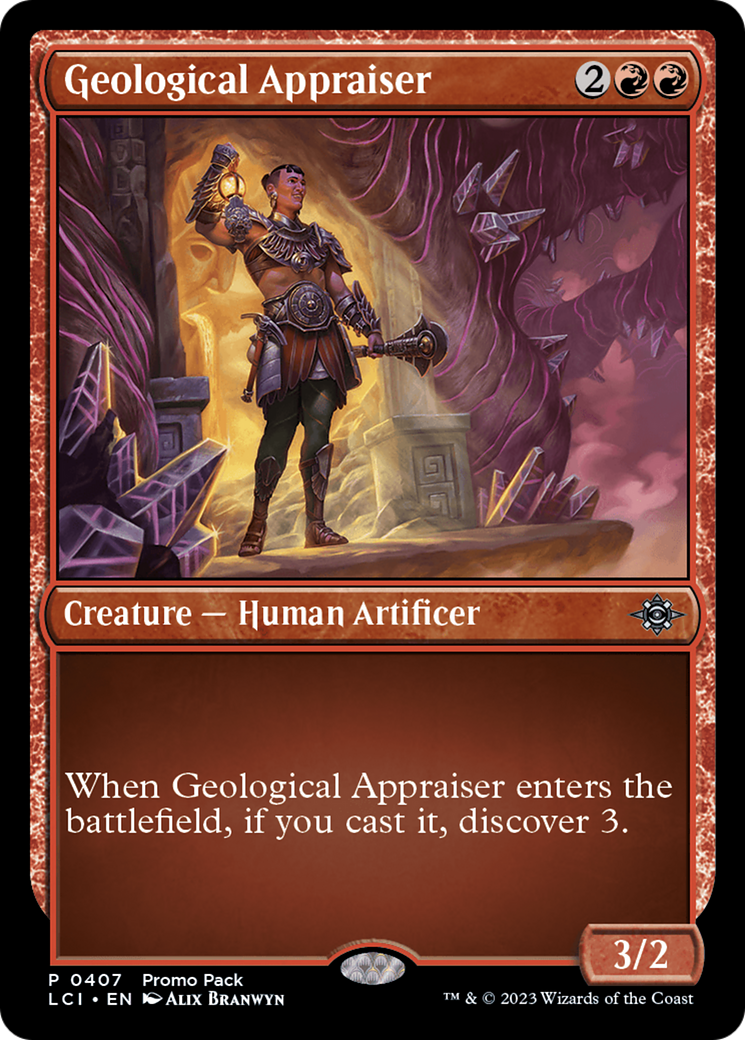 Geological Appraiser [The Lost Caverns of Ixalan Promos] | Clutch Gaming