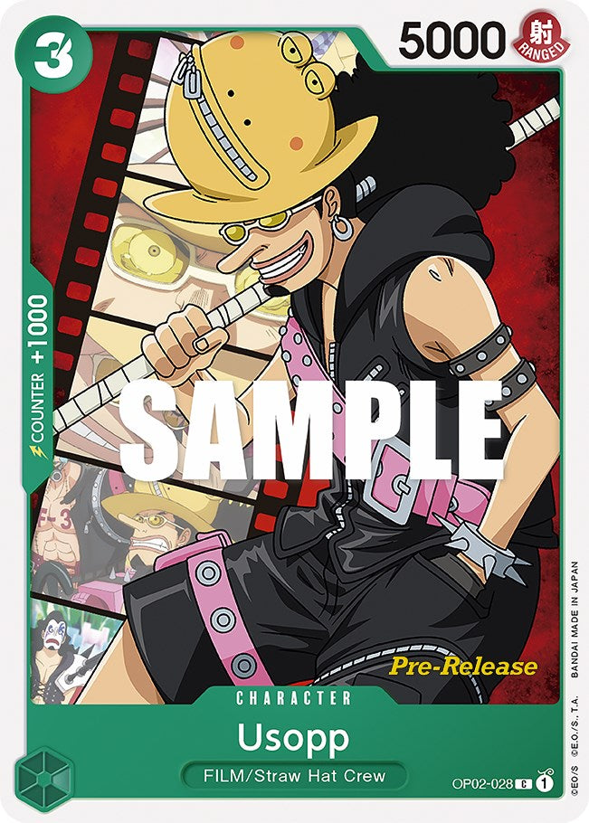 Usopp [Paramount War Pre-Release Cards] | Clutch Gaming