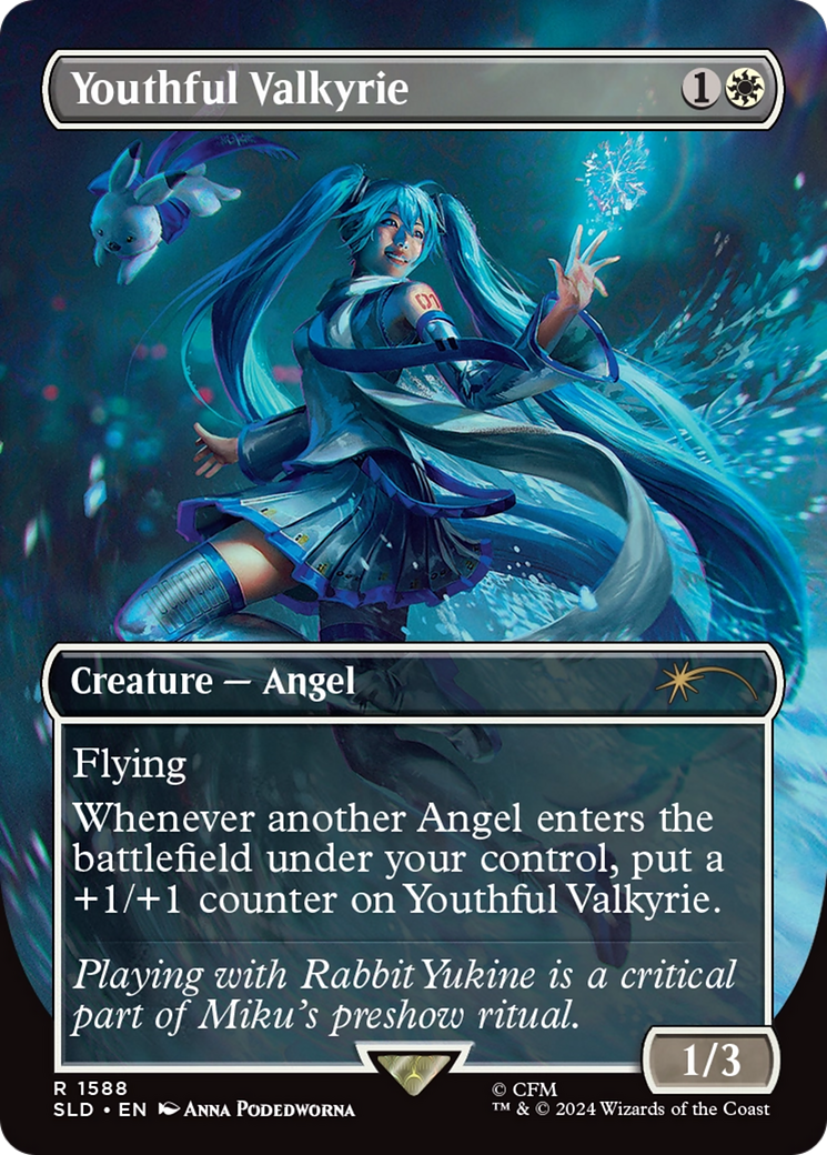 Youthful Valkyrie (Rainbow Foil) [Secret Lair Drop Series] | Clutch Gaming