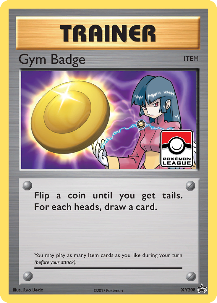 Gym Badge (XY208) (Sabrina) [XY: Black Star Promos] | Clutch Gaming