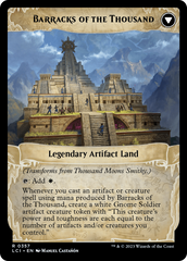 Thousand Moons Smithy // Barracks of the Thousand [The Lost Caverns of Ixalan Prerelease Cards] | Clutch Gaming