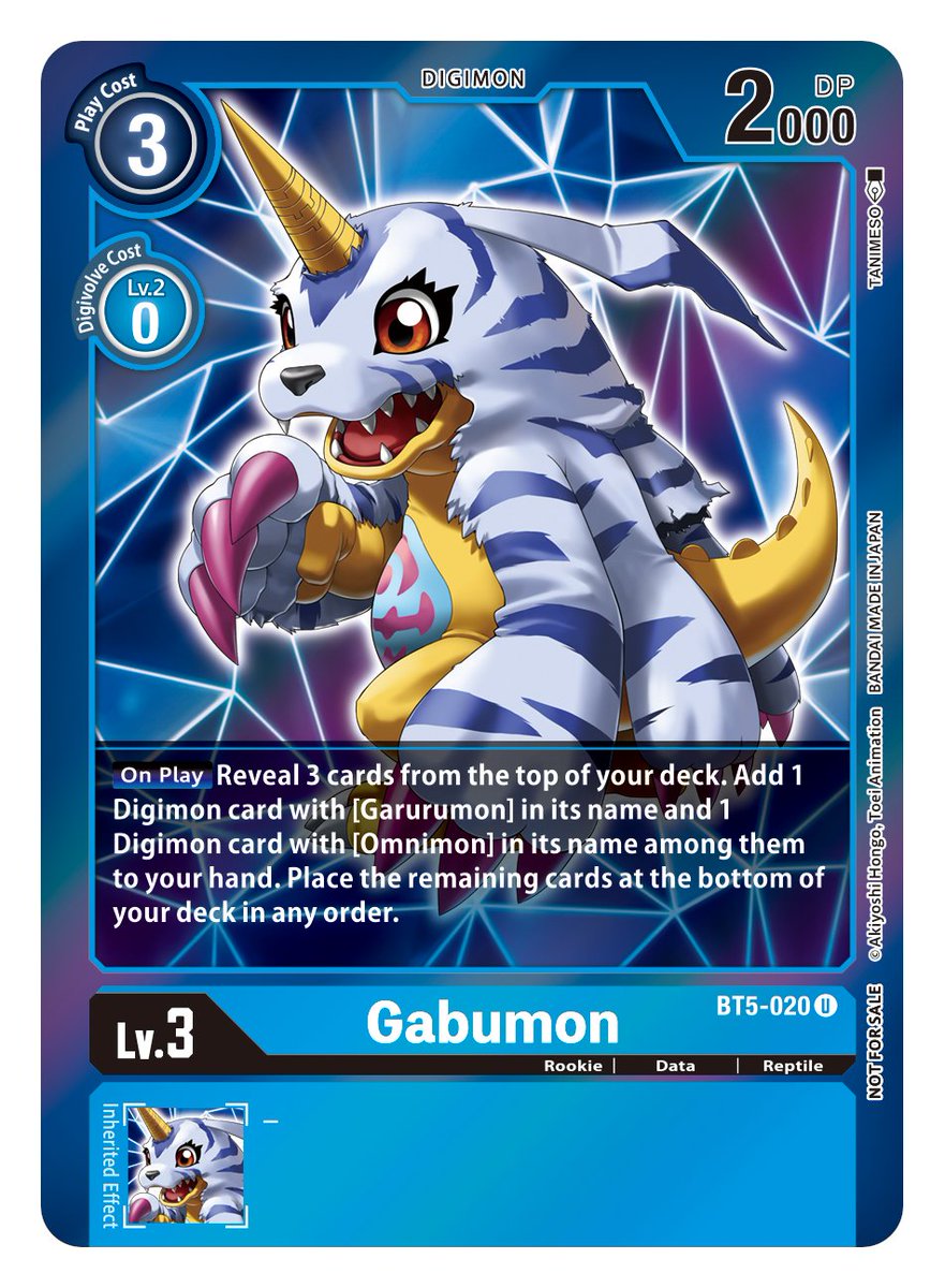 Gabumon [BT5-020] (Event Pack 2) [Battle of Omni] | Clutch Gaming