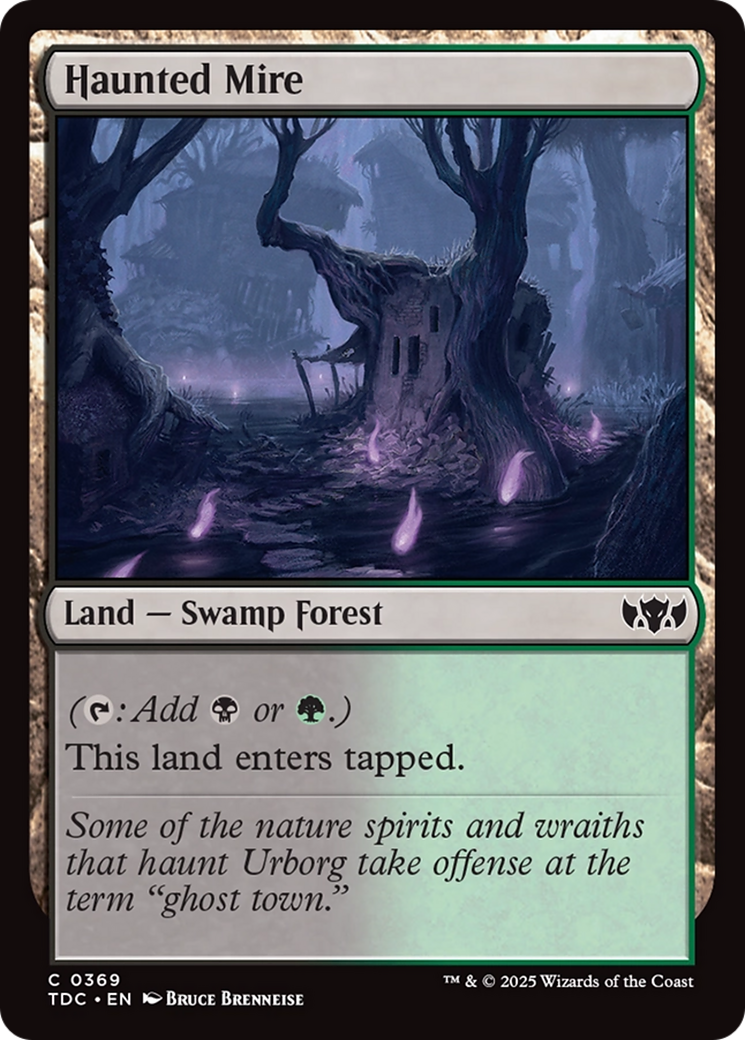 Haunted Mire [Tarkir: Dragonstorm Commander] | Clutch Gaming
