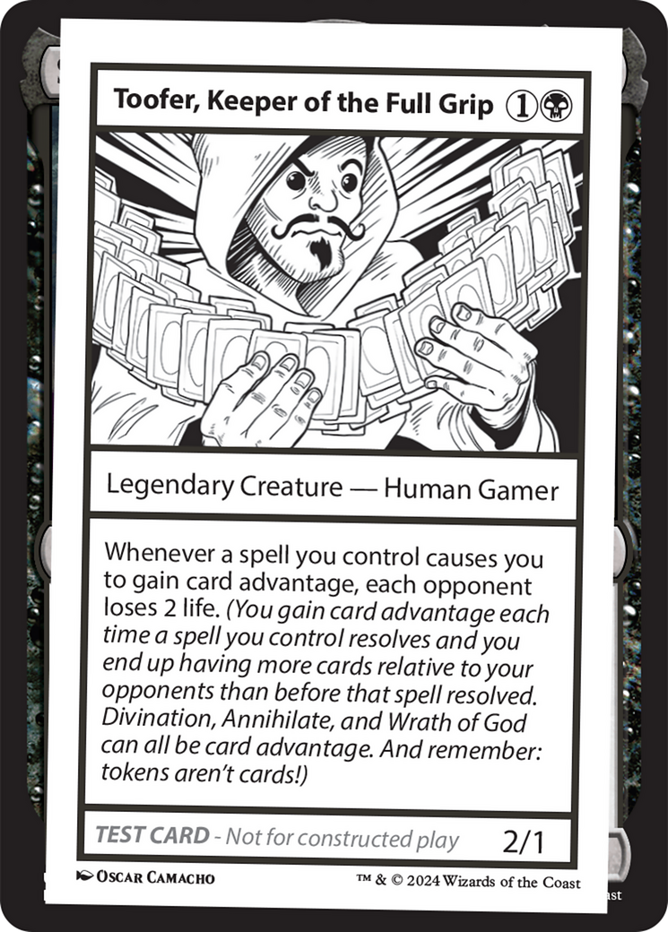 Toofer, Keeper of the Full Grip [Mystery Booster 2 Playtest Cards] | Clutch Gaming