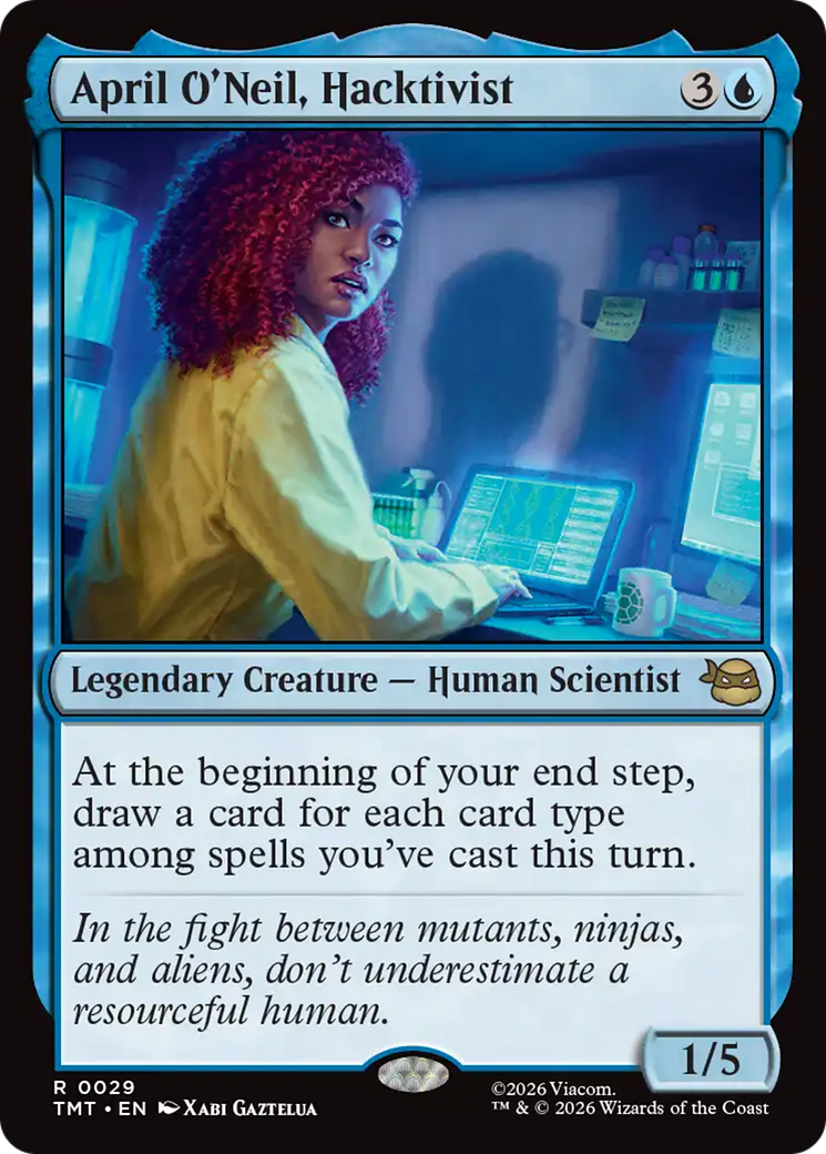 April O'Neil, Hacktivist [Teenage Mutant Ninja Turtles] | Clutch Gaming