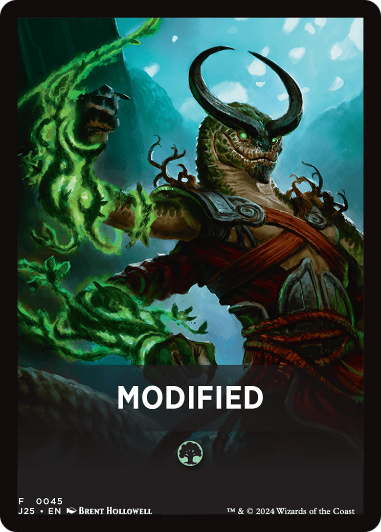 Modified Theme Card [Foundations Jumpstart Front Cards] | Clutch Gaming