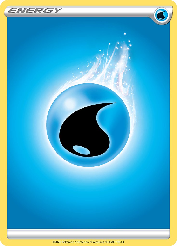Water Energy [Sword & Shield: Base Set] | Clutch Gaming