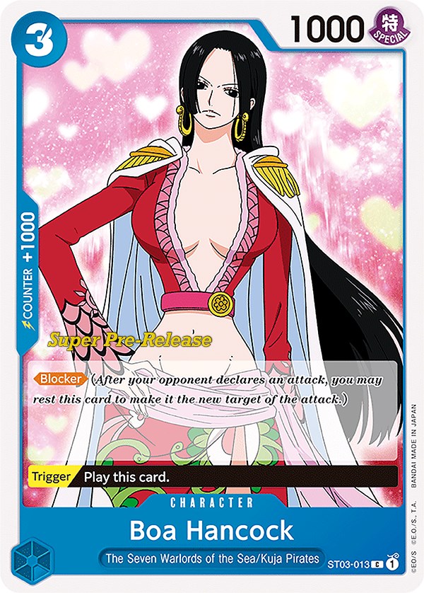 Boa Hancock [Super Pre-Release Starter Deck: The Seven Warlords of the Sea] | Clutch Gaming