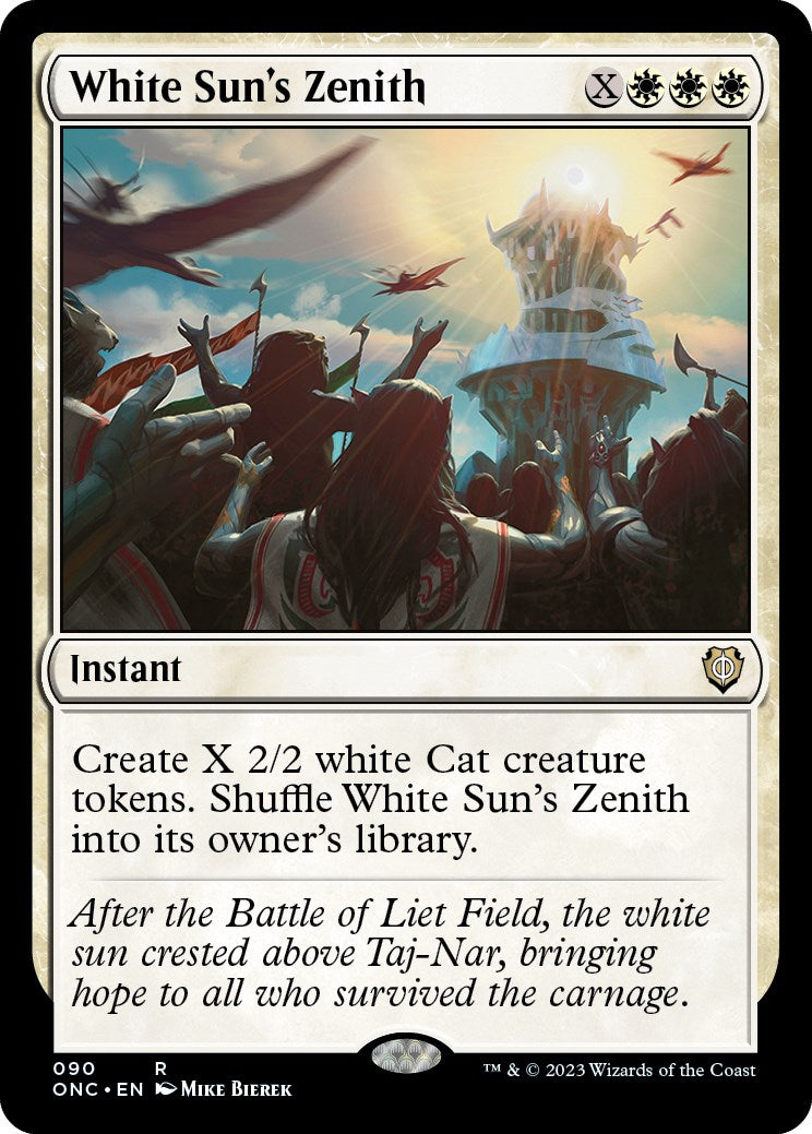 White Sun's Zenith [Phyrexia: All Will Be One Commander] | Clutch Gaming