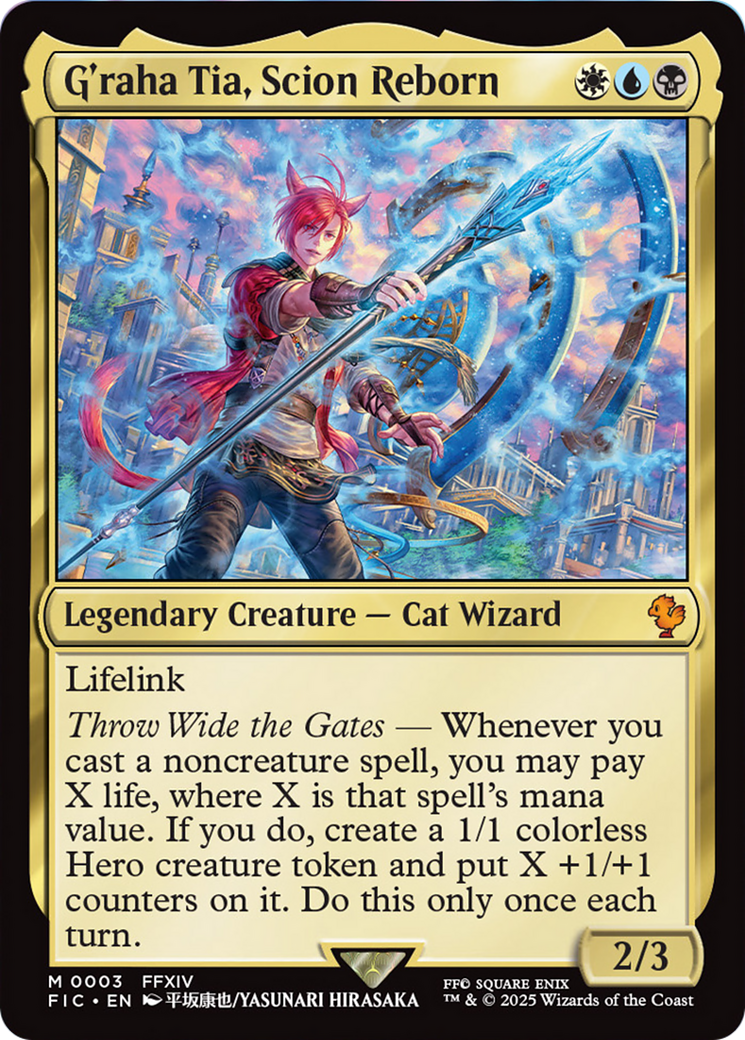 G'raha Tia, Scion Reborn [FINAL FANTASY Commander] | Clutch Gaming