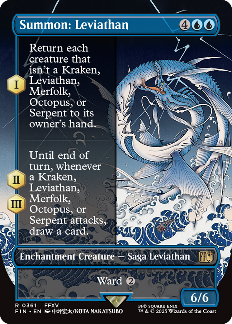 Summon: Leviathan (Borderless) [FINAL FANTASY] | Clutch Gaming