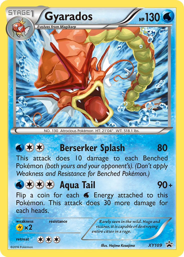 Gyarados (XY109) [XY: Black Star Promos] | Clutch Gaming