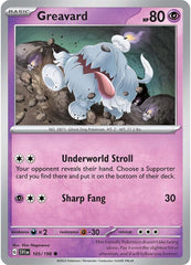 Greavard (105/198) [Scarlet & Violet: Base Set] | Clutch Gaming