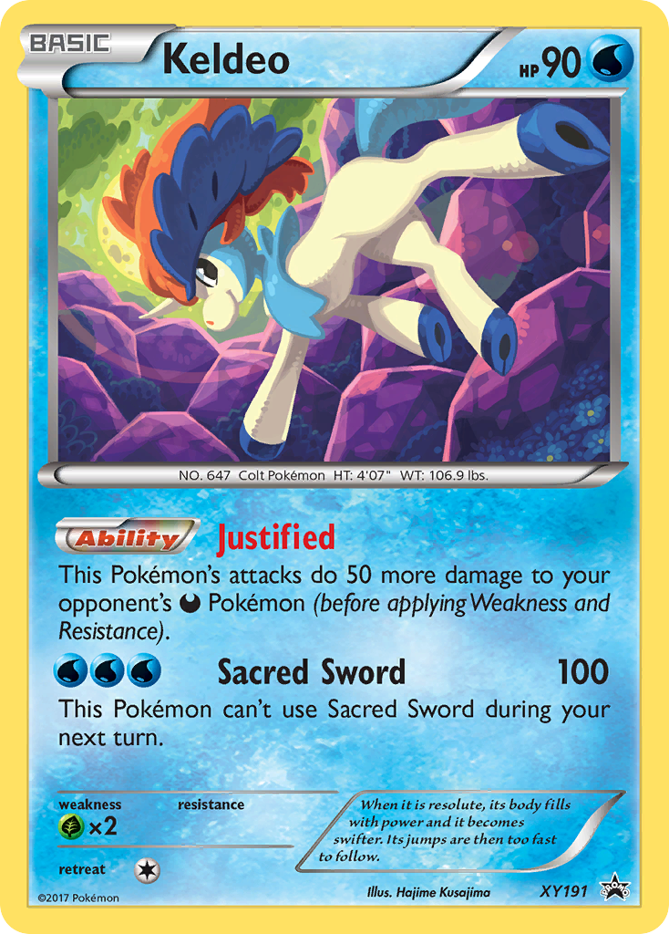 Keldeo (XY191) [XY: Black Star Promos] | Clutch Gaming