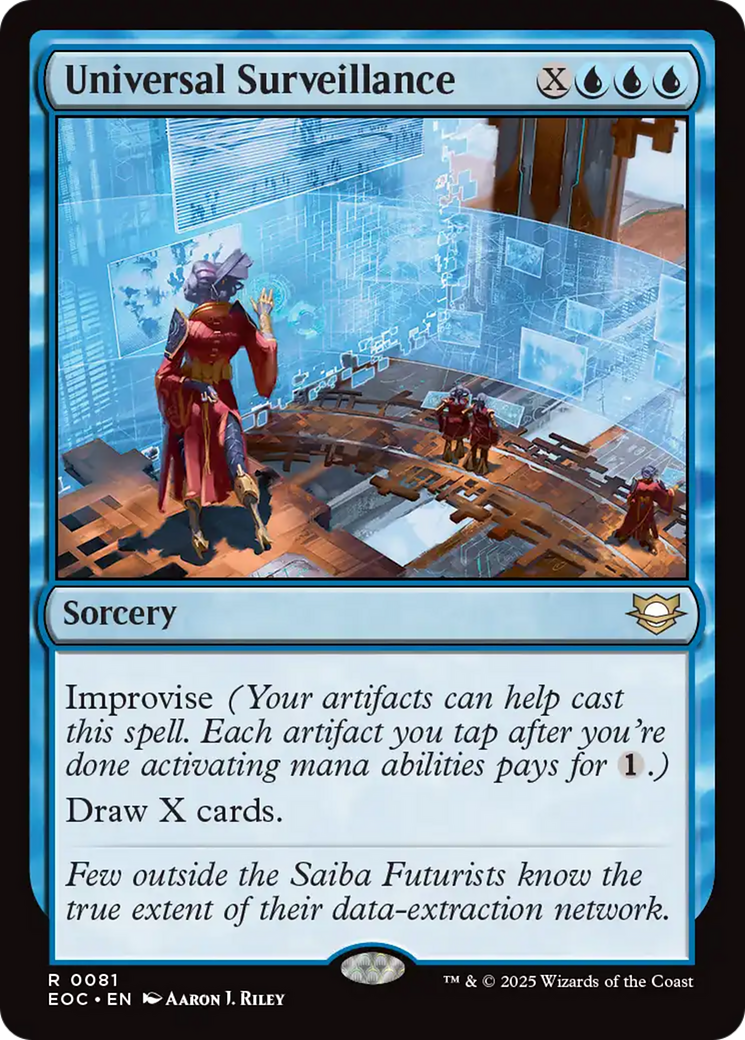 Universal Surveillance [Edge of Eternities Commander] | Clutch Gaming