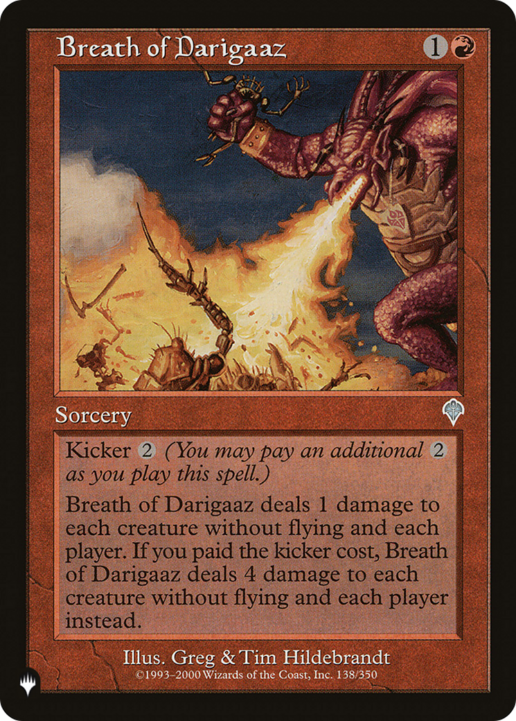 Breath of Darigaaz [The List Reprints] | Clutch Gaming