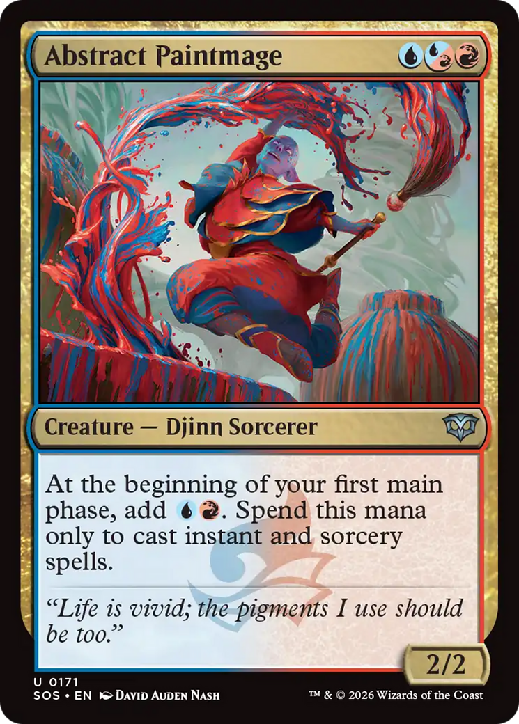 Abstract Paintmage [Secrets of Strixhaven] | Clutch Gaming