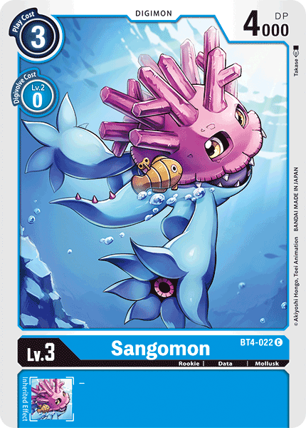 Sangomon [BT4-022] [Great Legend] | Clutch Gaming