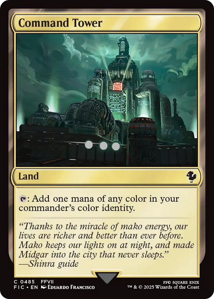 Command Tower (0485) [FINAL FANTASY Commander] | Clutch Gaming