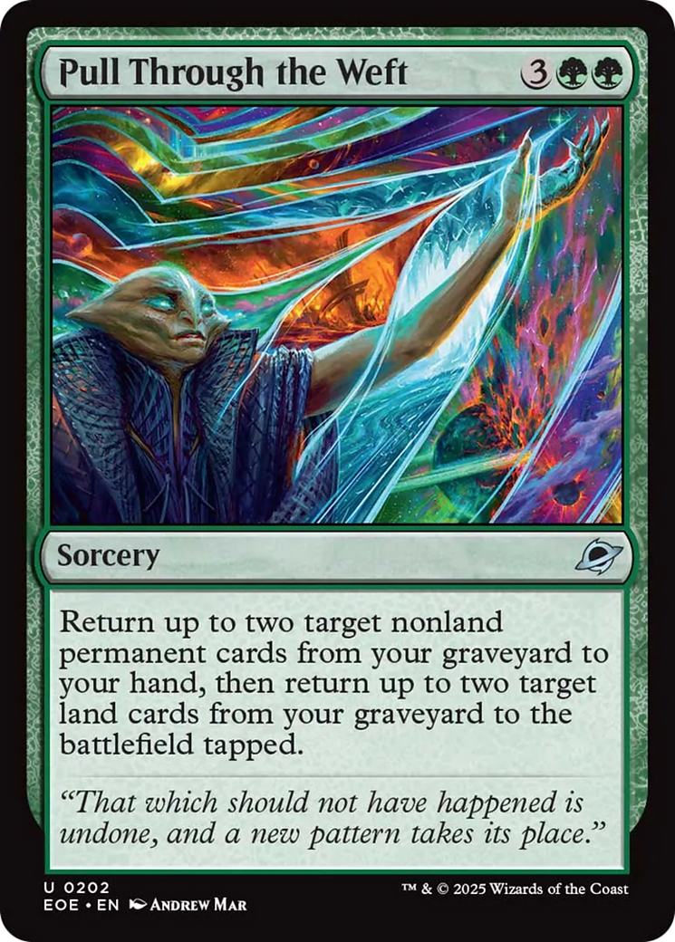 Pull Through the Weft [Edge of Eternities] | Clutch Gaming
