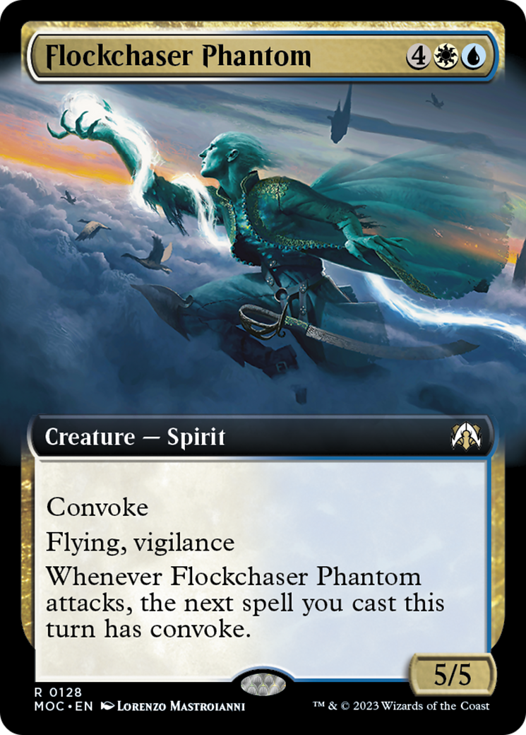 Flockchaser Phantom (Extended Art) [March of the Machine Commander] | Clutch Gaming