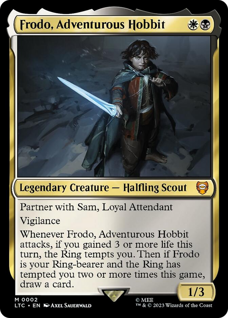 Frodo, Adventurous Hobbit [The Lord of the Rings: Tales of Middle-Earth Commander] | Clutch Gaming