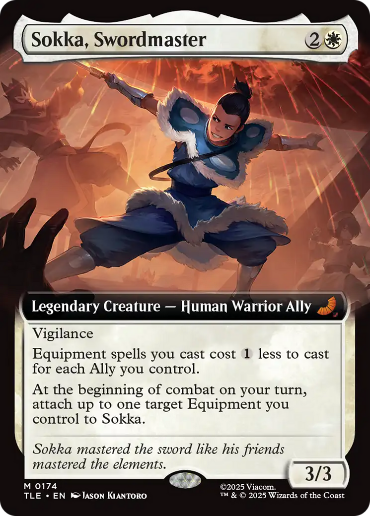 Sokka, Swordmaster (Extended Art) [Avatar: The Last Airbender: Eternal-Legal] | Clutch Gaming