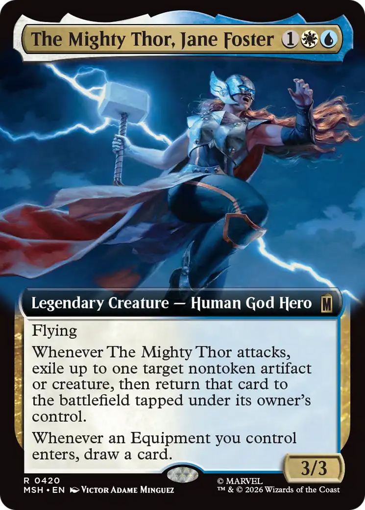 The Mighty Thor, Jane Foster (Extended Art) [Marvel Super Heroes] | Clutch Gaming