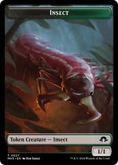 Eldrazi Spawn // Insect (0027) Double-Sided Token [Modern Horizons 3 Tokens] | Clutch Gaming