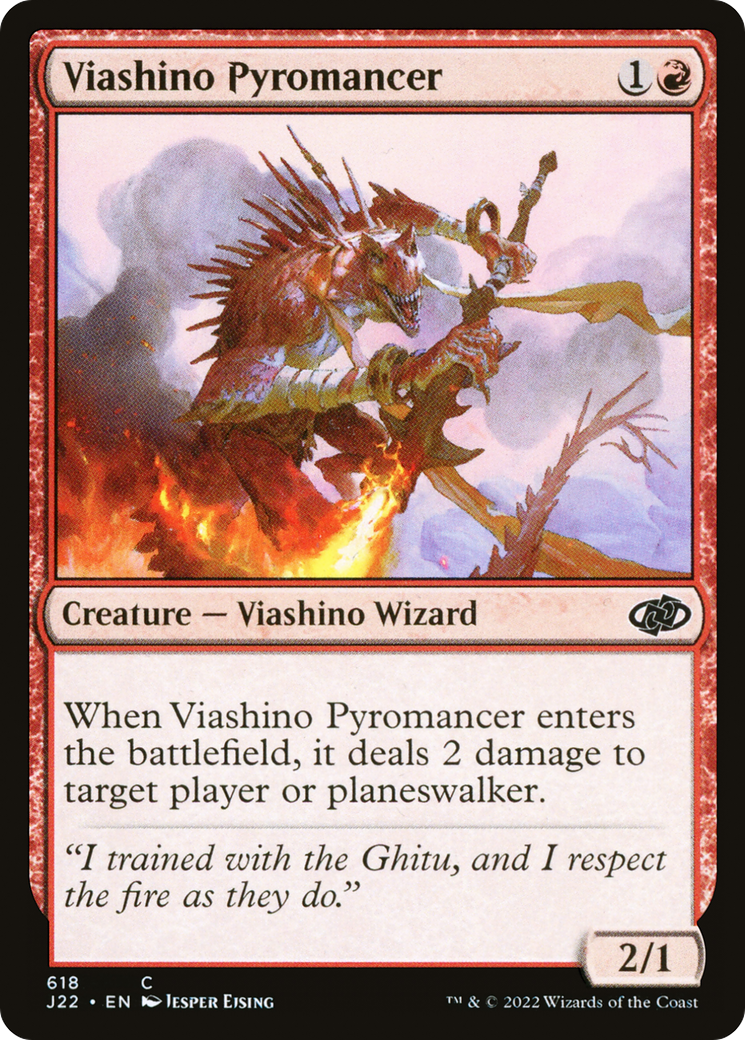 Viashino Pyromancer [Jumpstart 2022] | Clutch Gaming