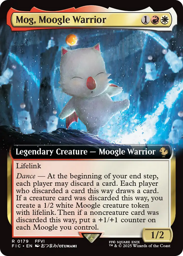 Mog, Moogle Warrior (Extended Art) [FINAL FANTASY Commander] | Clutch Gaming