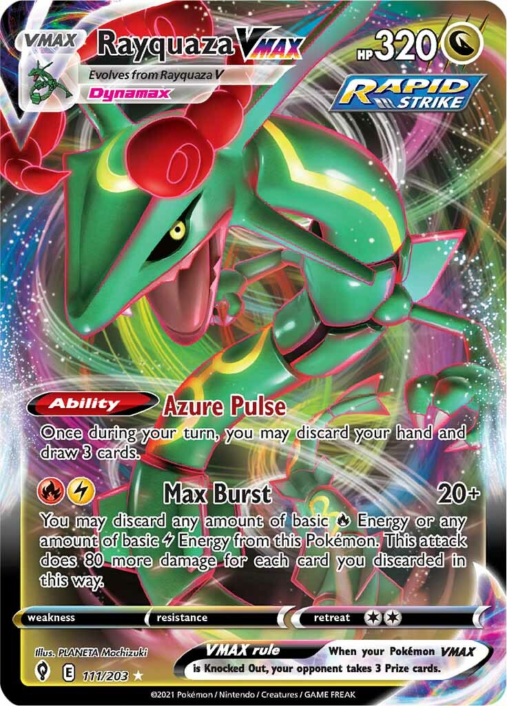 Rayquaza VMAX (111/203) [Sword & Shield: Evolving Skies] | Clutch Gaming