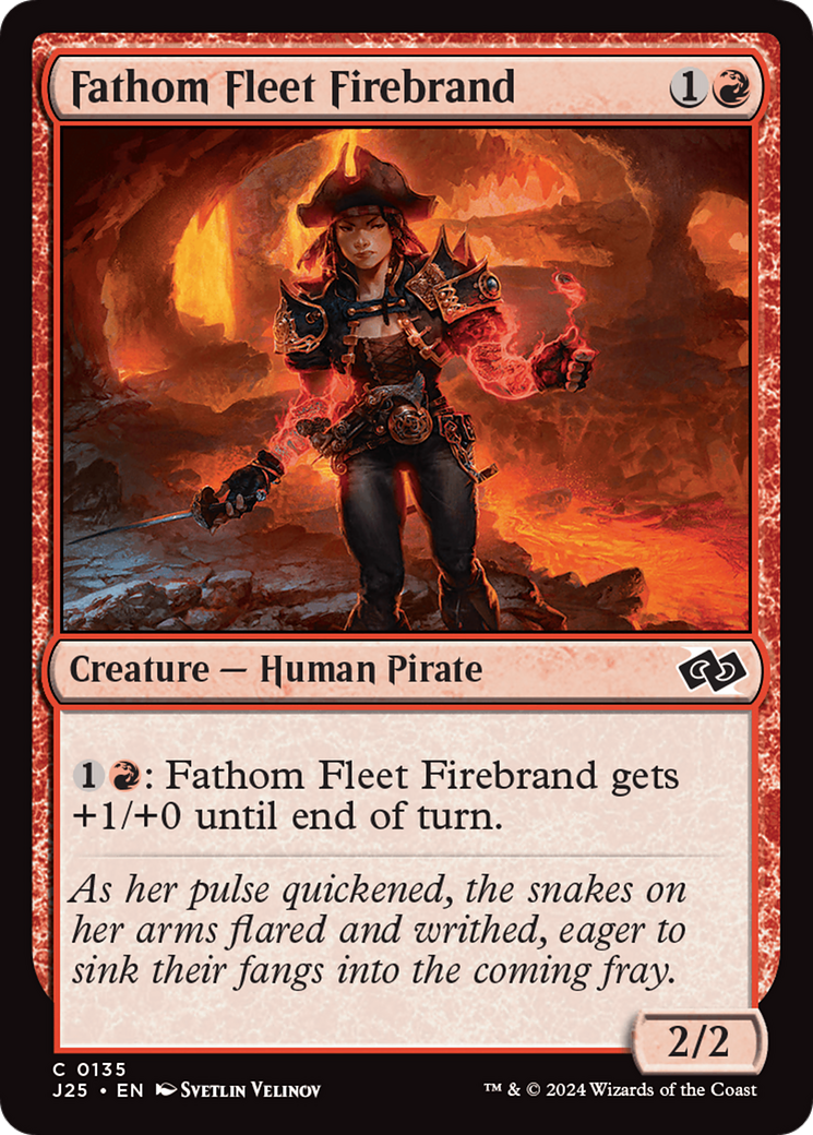 Fathom Fleet Firebrand [Foundations Jumpstart] | Clutch Gaming