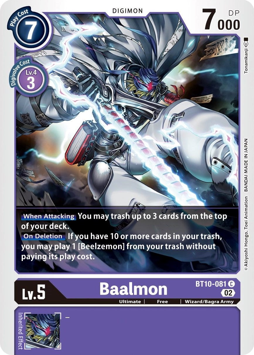 Baalmon [BT10-081] [Xros Encounter] | Clutch Gaming