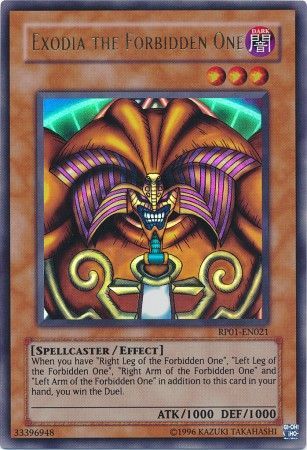 Exodia the Forbidden One [RP01-EN021] Ultra Rare | Clutch Gaming