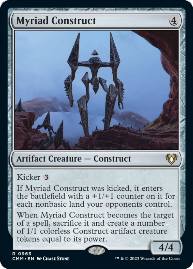 Myriad Construct [Commander Masters] | Clutch Gaming