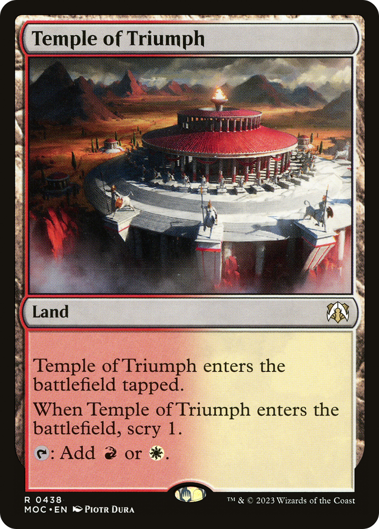 Temple of Triumph [March of the Machine Commander] | Clutch Gaming