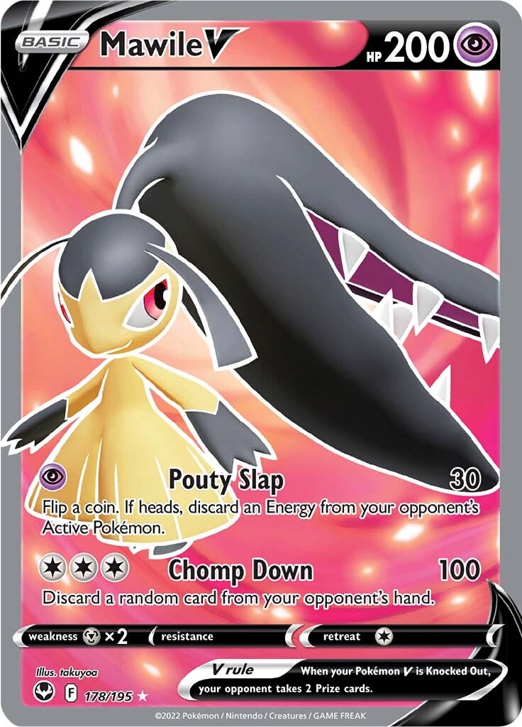 Mawile V (178/195) [Sword & Shield: Silver Tempest] | Clutch Gaming