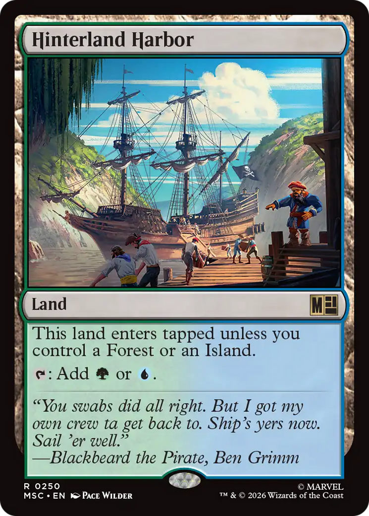 Hinterland Harbor (Surge Foil) [Marvel Super Heroes Commander] | Clutch Gaming