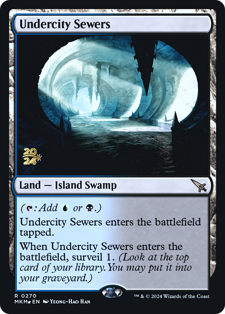 Undercity Sewers [Murders at Karlov Manor Prerelease Promos] | Clutch Gaming