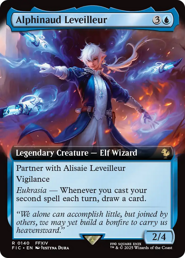Alphinaud Leveilleur (Extended Art) [FINAL FANTASY Commander] | Clutch Gaming