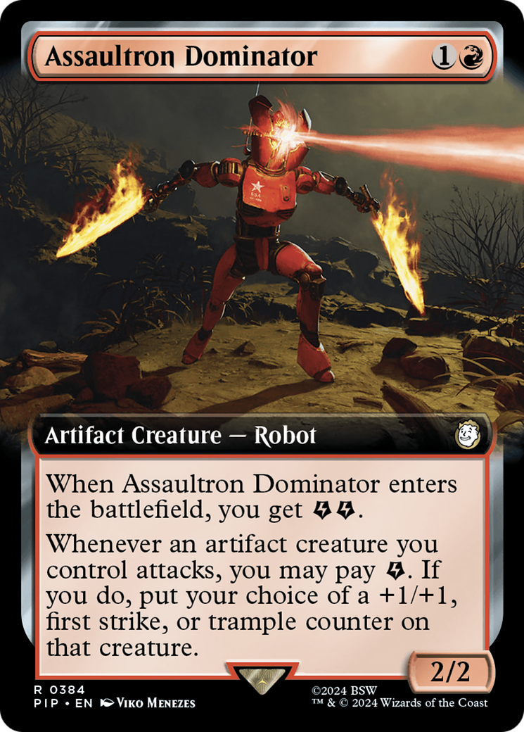 Assaultron Dominator (Extended Art) [Fallout] | Clutch Gaming