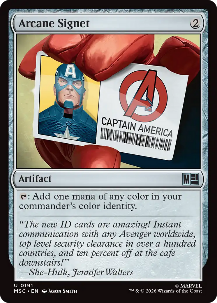 Arcane Signet [Marvel Super Heroes Commander] | Clutch Gaming