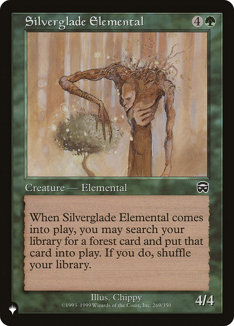 Silverglade Elemental [The List Reprints] | Clutch Gaming