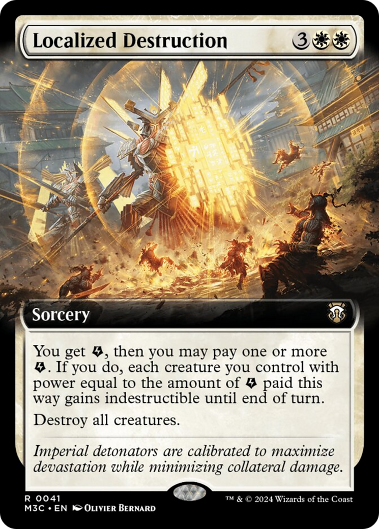 Localized Destruction (Extended Art) [Modern Horizons 3 Commander] | Clutch Gaming