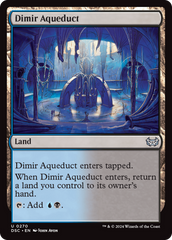 Dimir Aqueduct [Duskmourn: House of Horror Commander] | Clutch Gaming