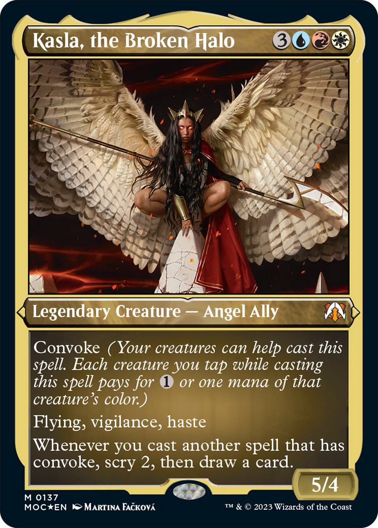 Kasla, the Broken Halo (Display Commander) [March of the Machine Commander] | Clutch Gaming