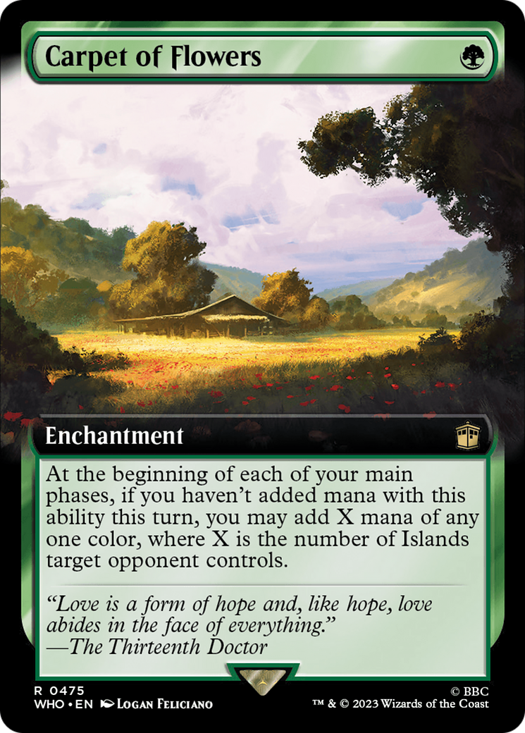 Carpet of Flowers (Extended Art) [Doctor Who] | Clutch Gaming