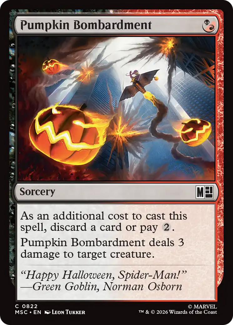 Pumpkin Bombardment [Marvel Super Heroes Commander] | Clutch Gaming