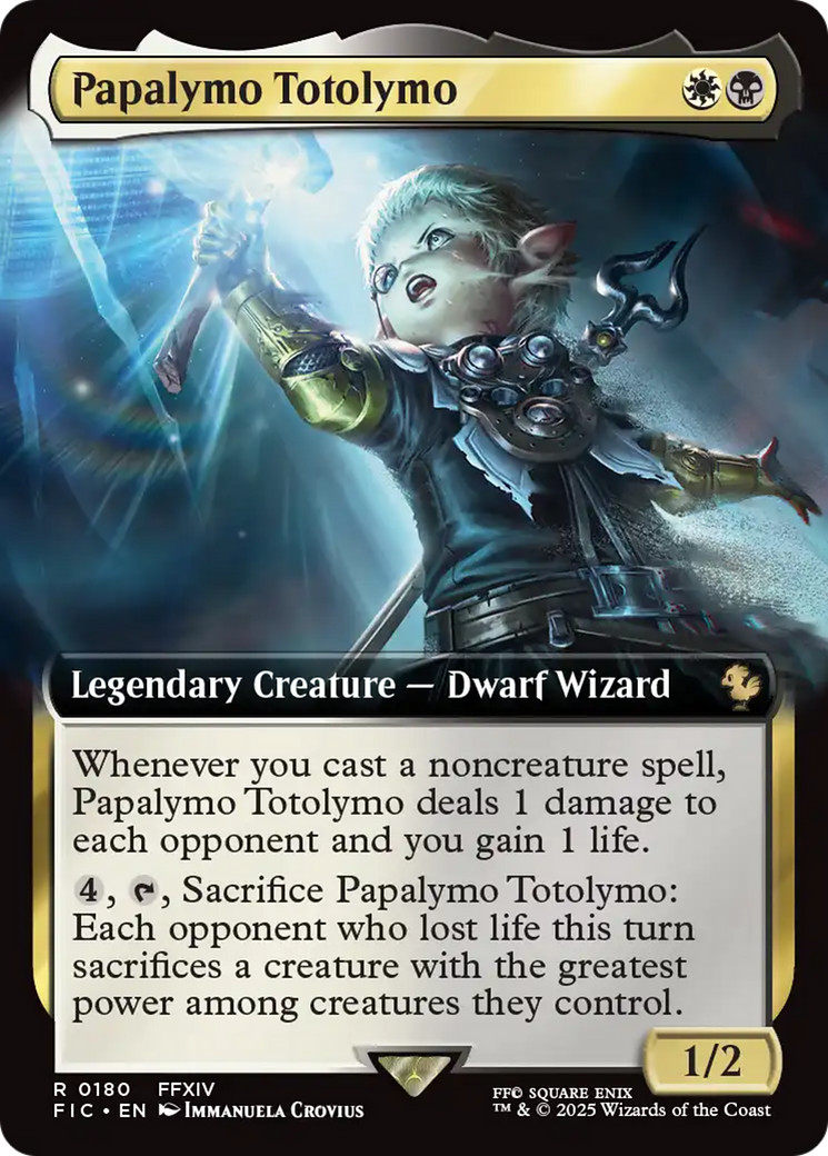 Papalymo Totolymo (Extended Art) [FINAL FANTASY Commander] | Clutch Gaming